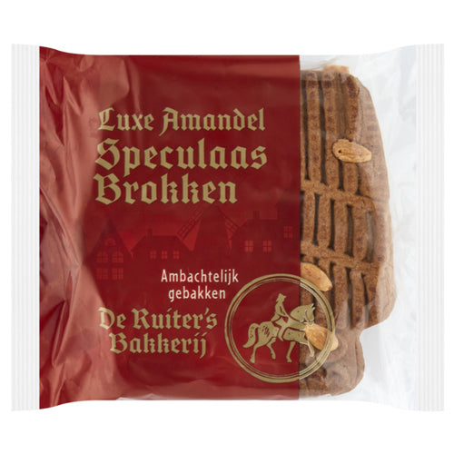 DeRuijter Speculaas Brokken with Almonds - 450g