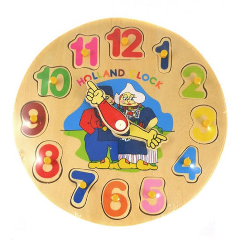 Puzzle - Wooden Souvenir - Clock