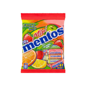 Mentos Mini Fruit Rolls Bag - 214.7g