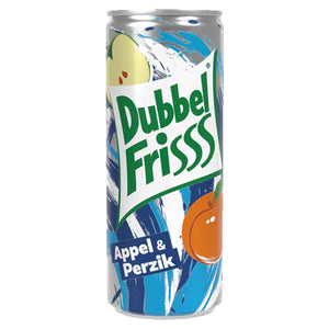 Dubbel Frisss Apple/Peach Juice - 250ml