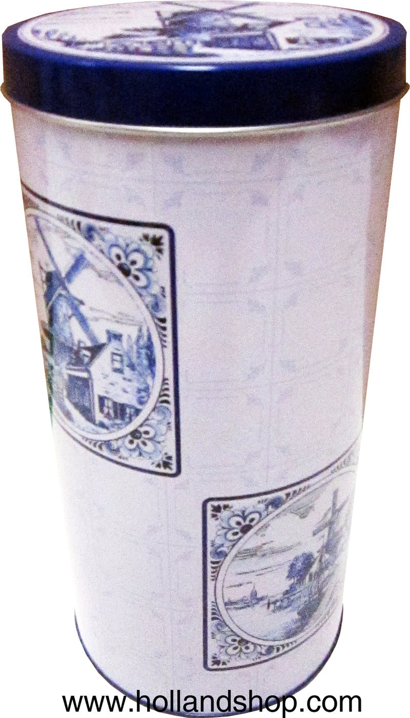 Rusk Tin - Delft Blue