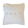 Boerenbont Pillow Cover - Ecru Plain with Buttons (50x50cm)
