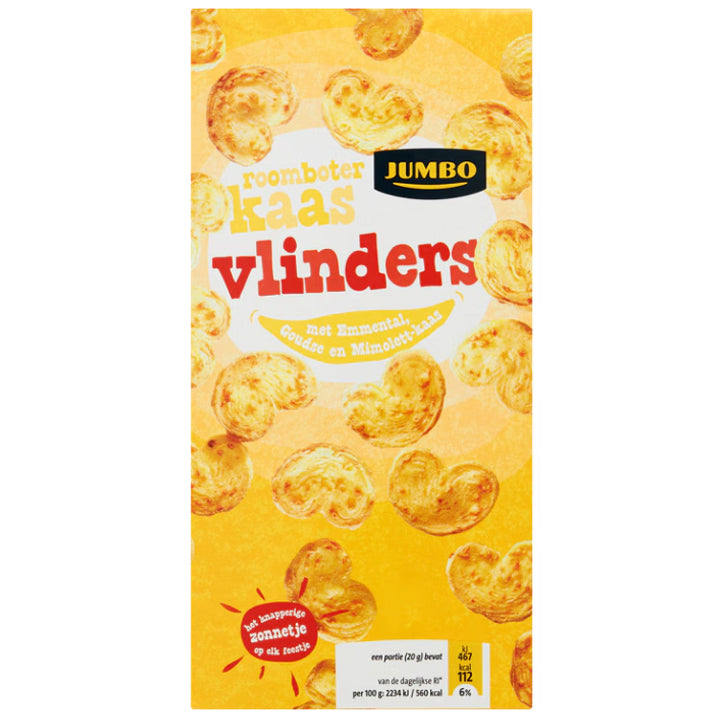 Jumbo Cheese Butterflies (Vlinders) - 100g