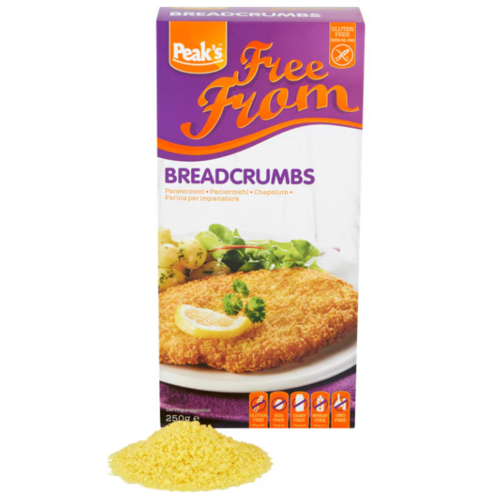 Peaks Bread Crumbs - Gluten Free - 250gr