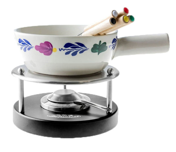Boerenbont Fondue Set with 6 Picks 20cm