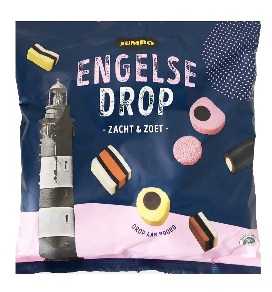 Jumbo English Licorice Mix Bag - 600gr.