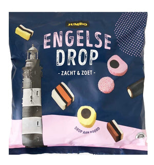 Jumbo English Licorice Mix Bag - 600gr.