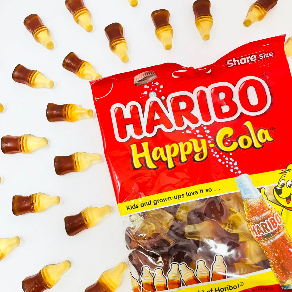 Haribo Happy Cola Bottles - 250g