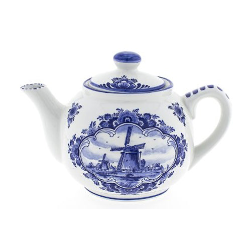 Tea Pot - Heinen Delft Blue Windmill (750ml)