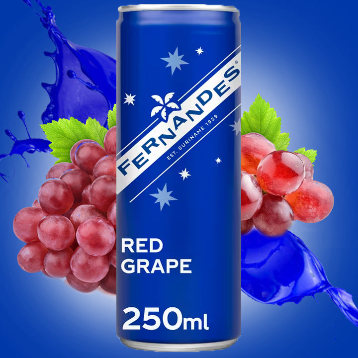 Fernandes Soda Red Grape Sparkling Lemonade - 250ml.