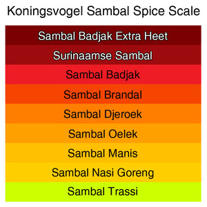 Koningsvogel Sambal Badjak - 200g