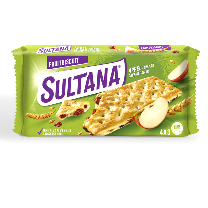 Sultana Fruit Biscuit (Apple) - 175g