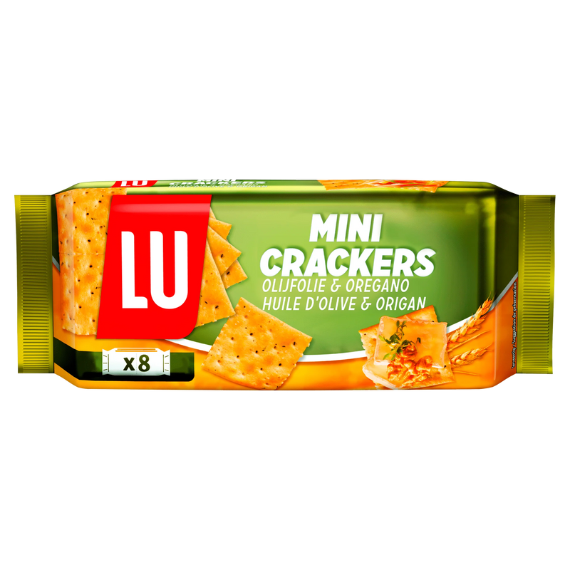 LU Mini Crackers Olive Oil & Oregano - 250g