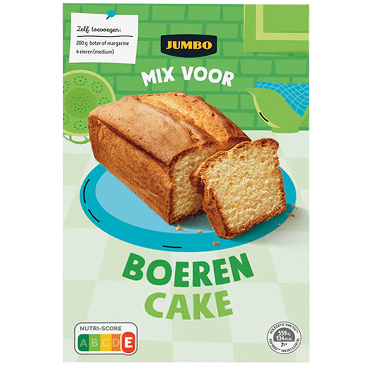 Jumbo Farmer's Cake (Boerencake) Mix - 400g