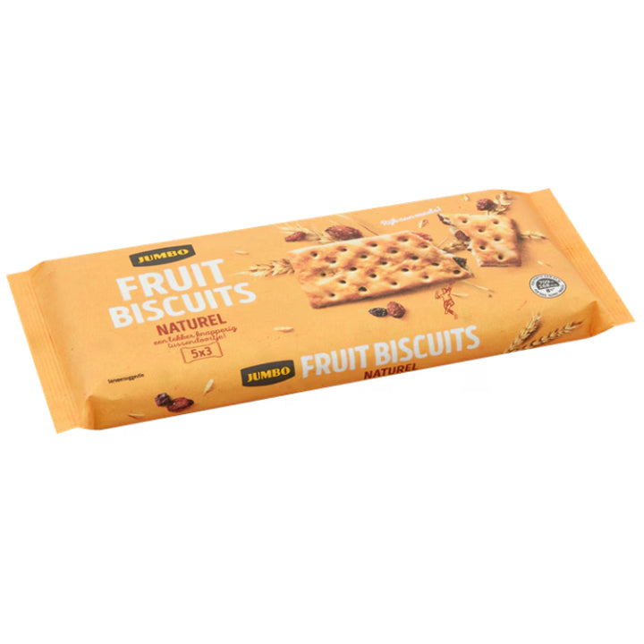 Jumbo Fruit Biscuit (Natural) - 218g DNO