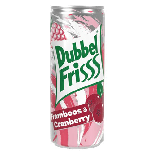 Dubbel Frisss Raspberry/Cranberry Juice - 250ml