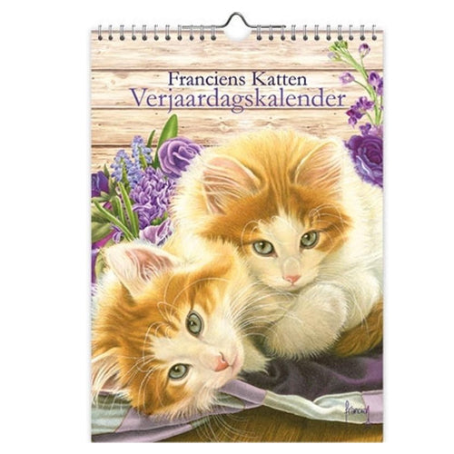Birthday Calendar - Francien's Kittens Small