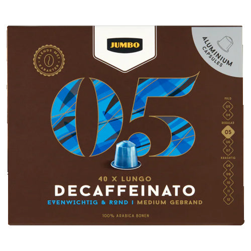 Jumbo Nespresso 05 Lungo Decaf (40 Capsules) - 208g