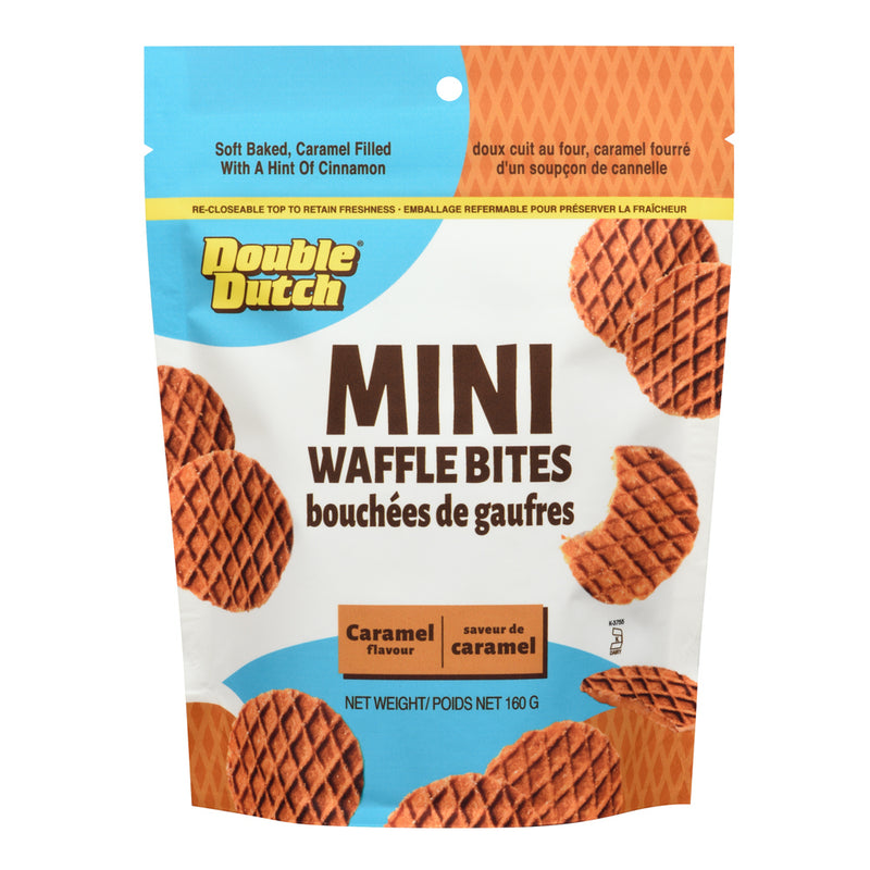 Double Dutch 100% Butter Mini Caramel Stroopwafels - 168g