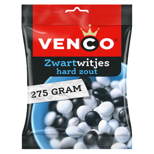 Venco Zwart Witjes - 285g.