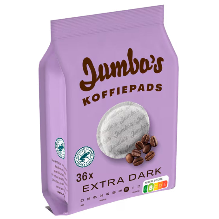 Jumbo Extra Dark Roast (36 Pads) - 250g
