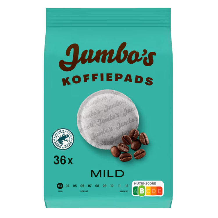 Jumbo Mild Roast (36 Pads) - 250g