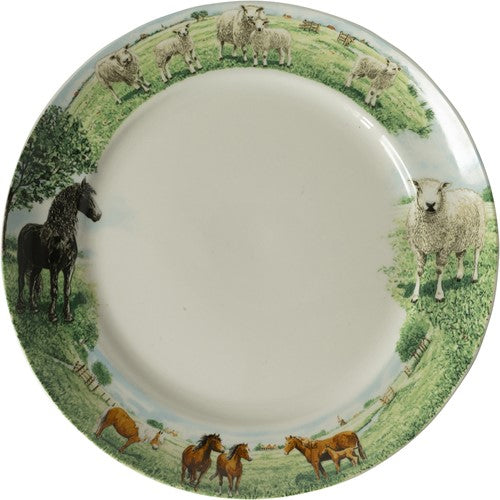 Wiebe's Farm - Plate Horse/Sheep (21cm)