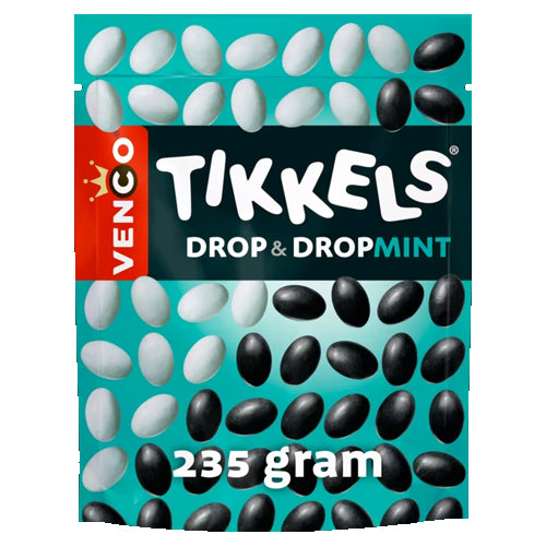 Venco Tikkels Drop Mint - 235g