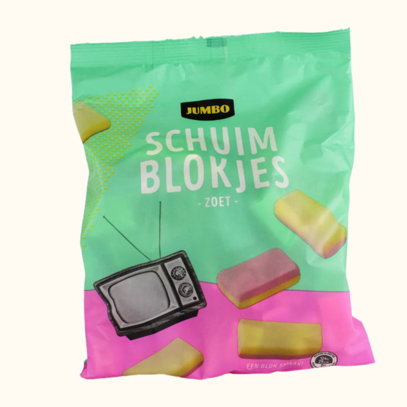 Jumbo Schuimblokjes - 120g.