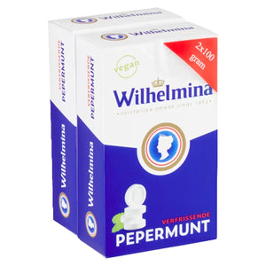 Wilhelmina Peppermints - 2x100g