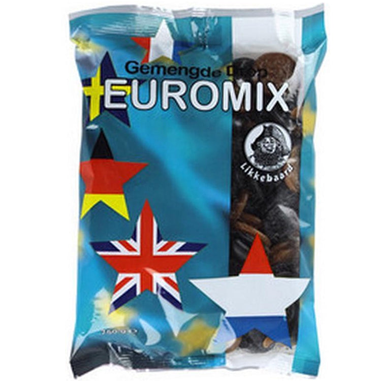 K & H Likkebaard Euromix Licorice - 750g