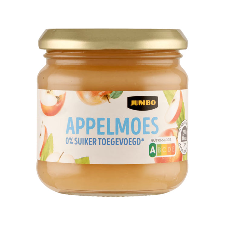 Jumbo Apple Sauce 0% Sugar (Appelmoes) - 190g