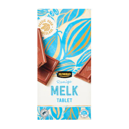 Jumbo Milk Chocolate Tablet - 200g.