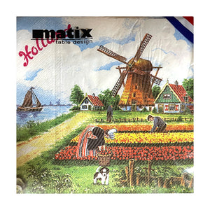 Paper Napkins - Colour Tulip Picker (20)