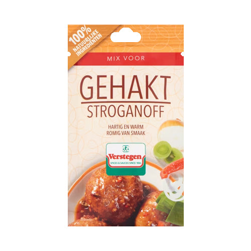 Verstegen Ground Beef (Gehakt) Stroganoff Spice Mix - 40g