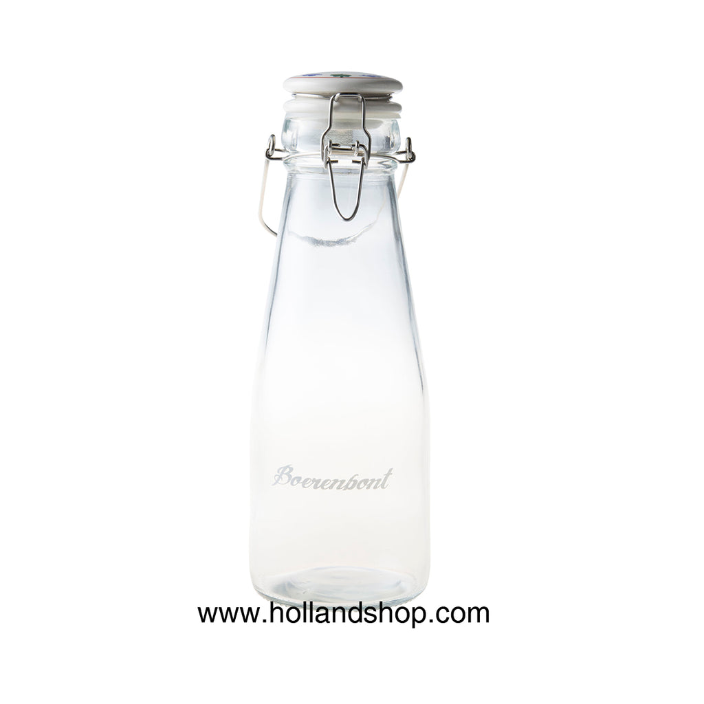 Boerenbont Glass - Bottle with Clip Lid (0.7L)