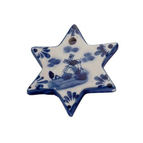Ornament - Heinen Delft Blue Star (7cm)