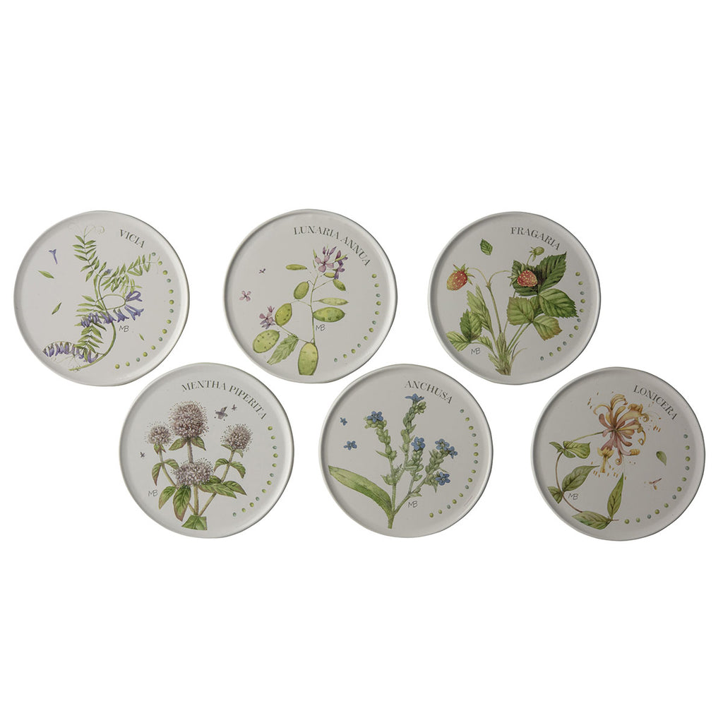 Marjolein Bastin - Coasters (Set of 6) "Wildflowers"