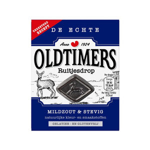 Old Timers Hindelooper Licorice (Blue) - 185g