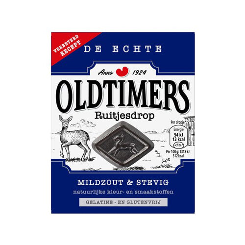 Old Timers Hindelooper Licorice (Blue) - 185g