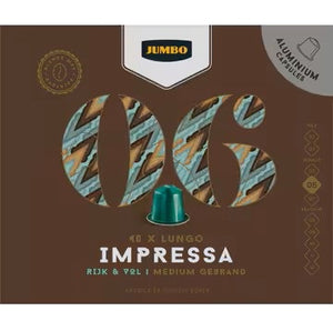 Jumbo Nespresso 06 Lungo Impressa - 40 Capsules