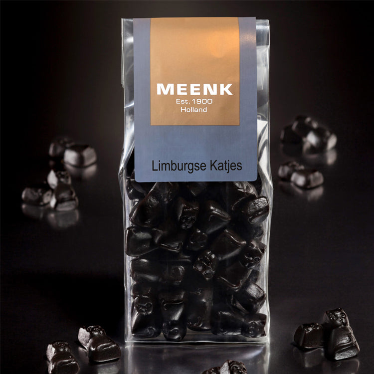 Meenk Limburgse Cats Licorice - 180g