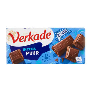 Verkade Pure Chocolate Bar - 90g