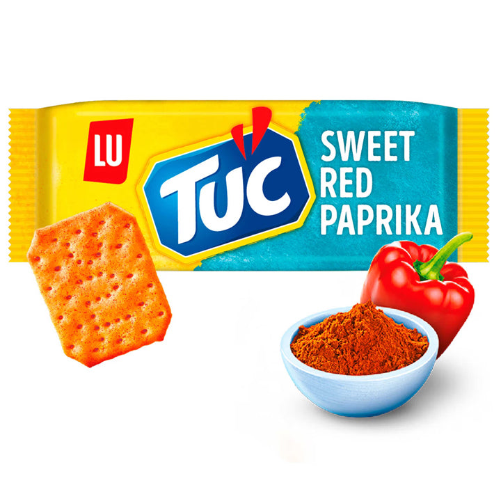 Tuc Paprika Flavoured Crackers - 100g