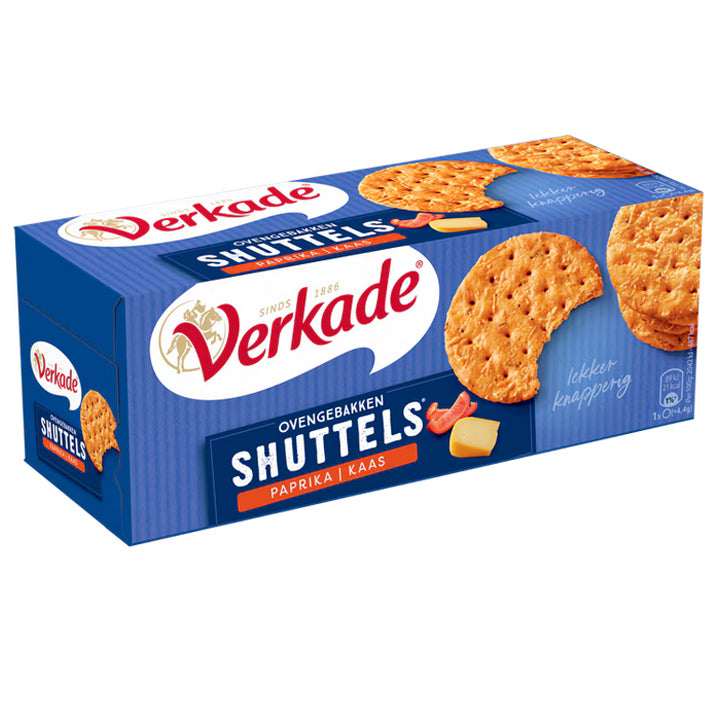 Verkade Cheese & Paprika Crackers - 150g