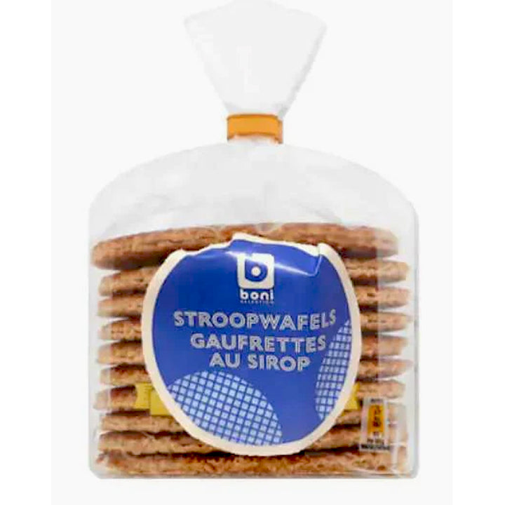 Boni 8% Butter Syrup Waffles (Stroopwafels) - 400g