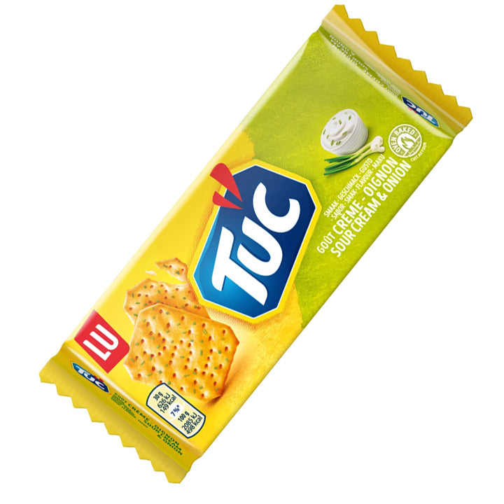 Tuc Sour Cream & Onion Flavoured Crackers - 100g