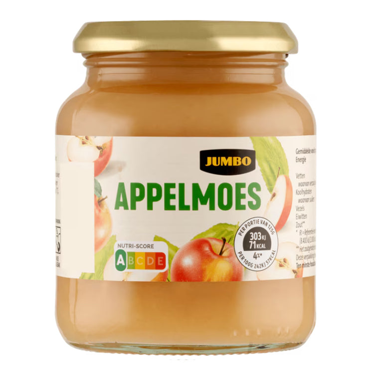 Jumbo Apple Sauce (Appelmoes) - 360g