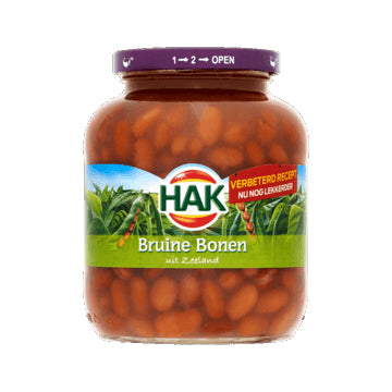 Hak Brown Beans - 710g