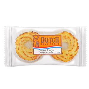 Dutch Traditions Coconut Rings - 180g